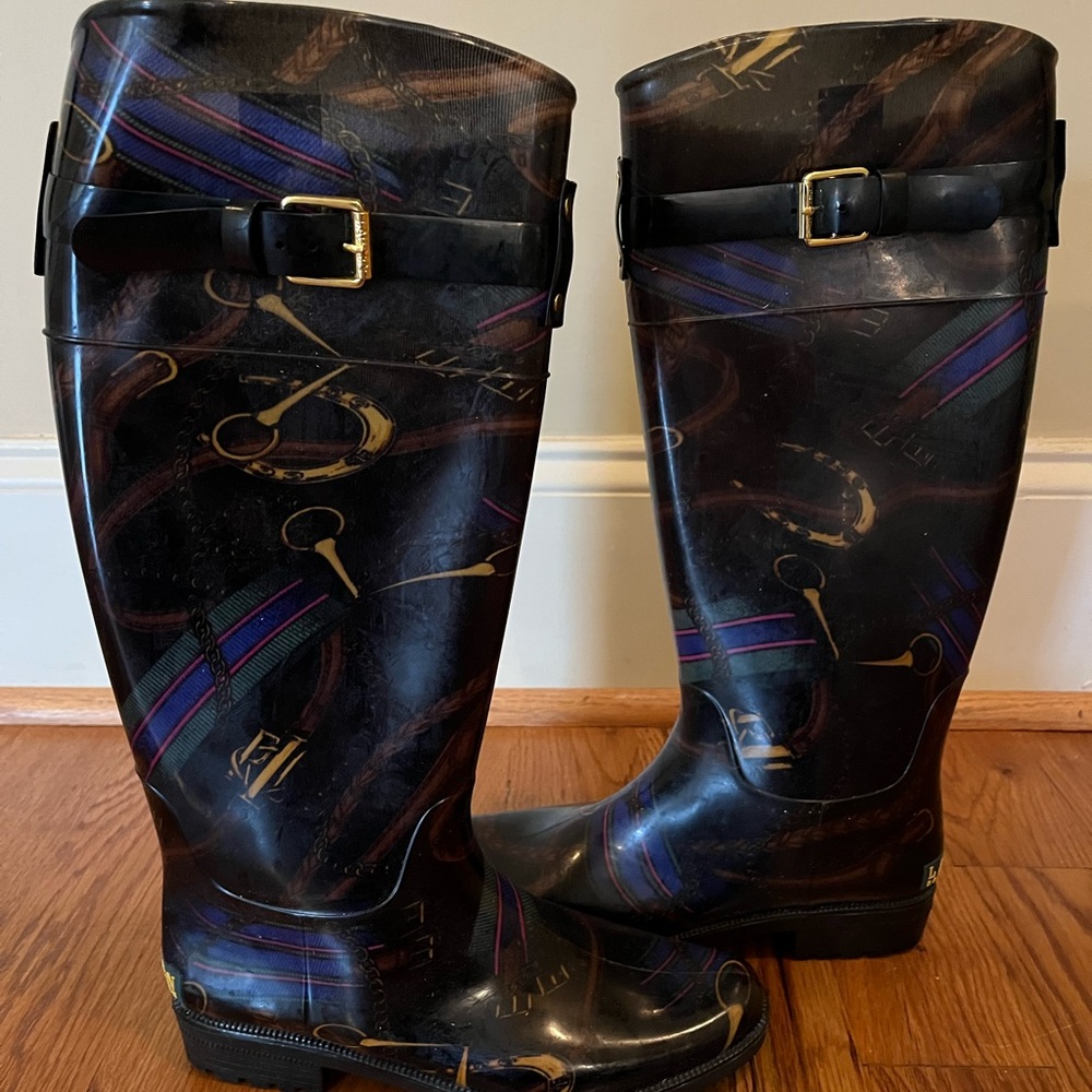 Lauren Ralph Lauren Rossalyn‎ II Rain Boots Women’s 7
